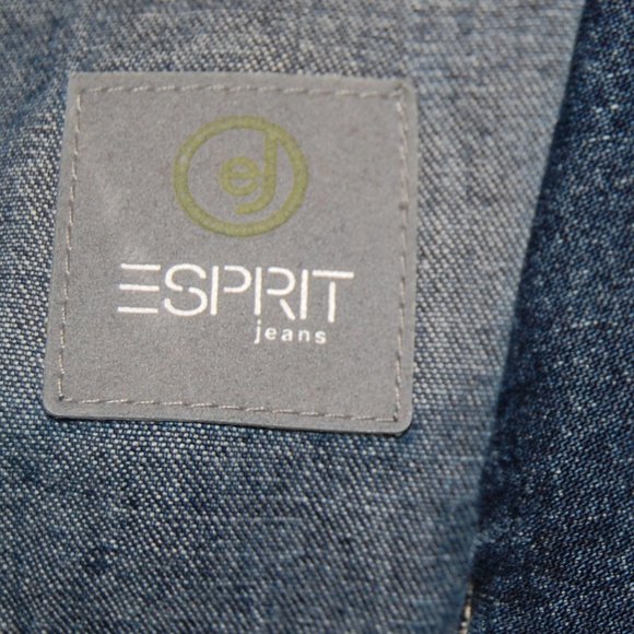 Espirit Jeans Women's Denim Jacket Size Small - Picture 9 of 12
